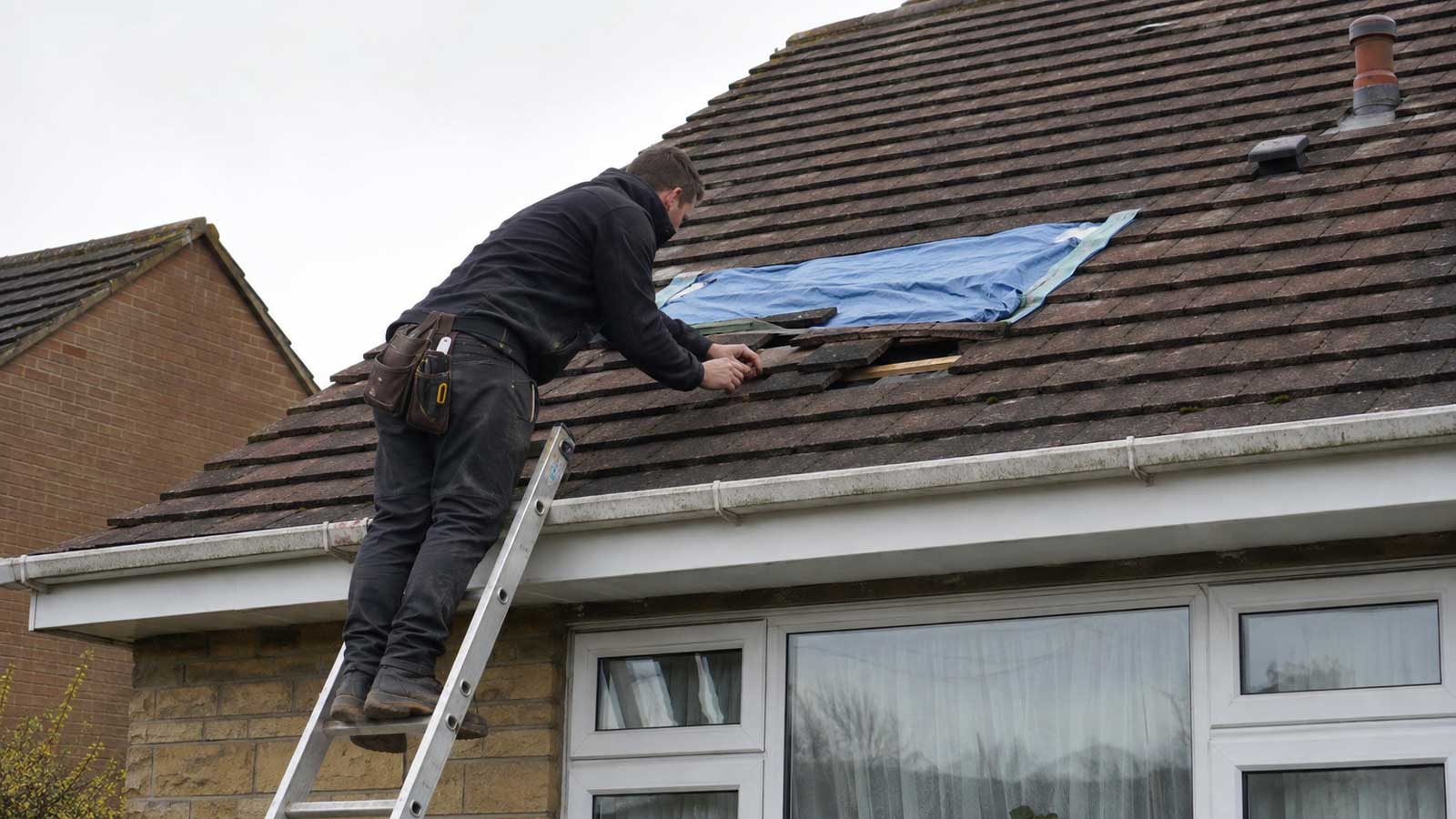 Illustration relating to emergency roof repairs in blackburn