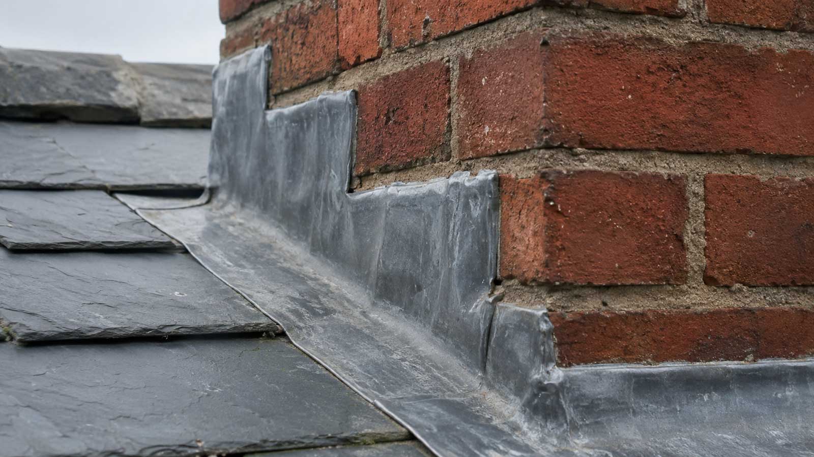 Illustration relating to lead flashing repairs in blackburn